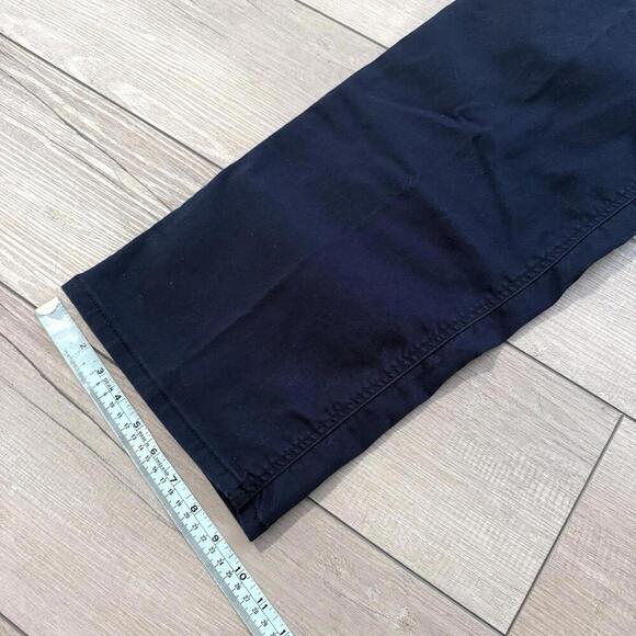 PrAna Slim Fit Navy Chino Pants Mens Size 40x30 Organic Cotton Casual Trousers - Picture 8 of 10
